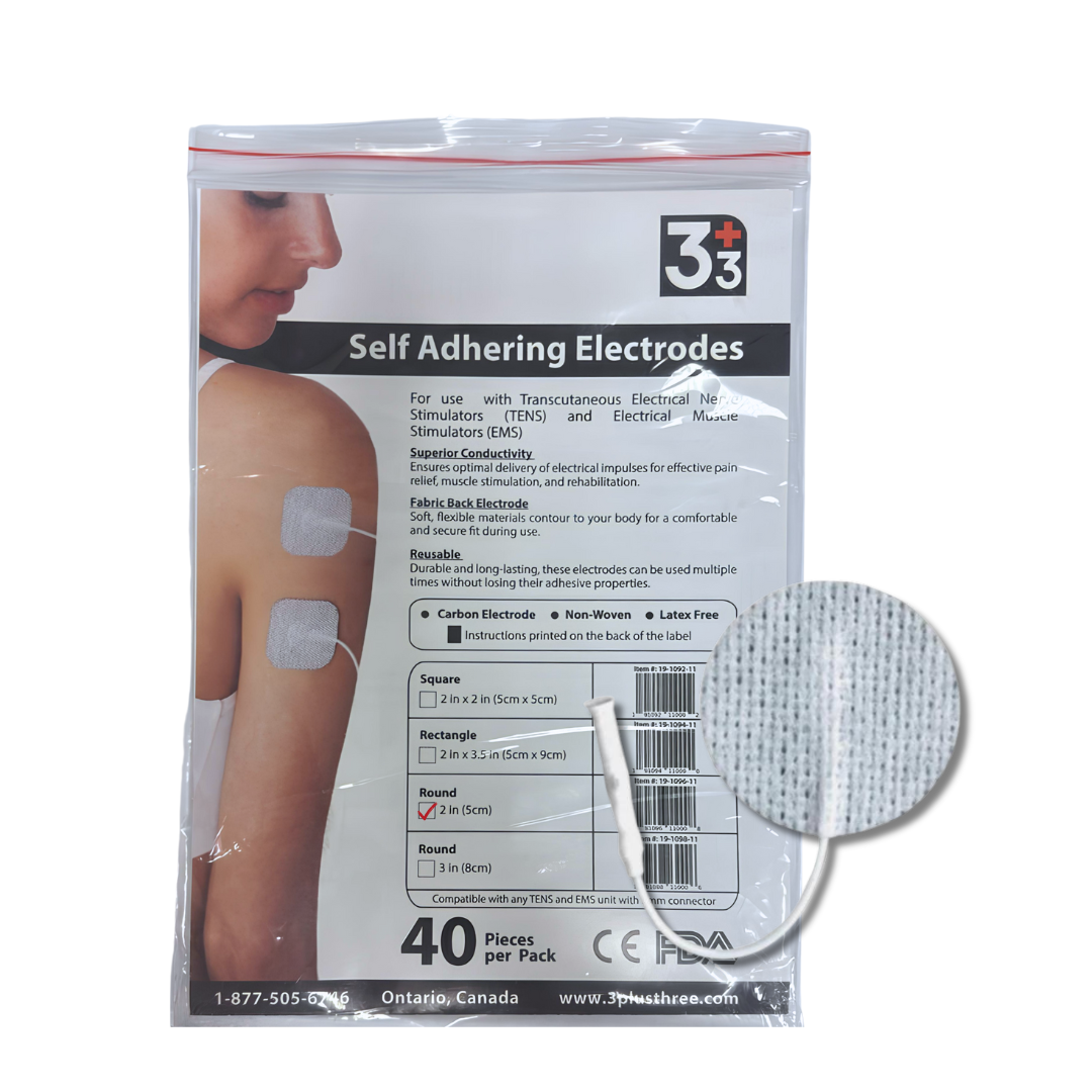 Kosim Self Adhering Electrodes 2 inch Round