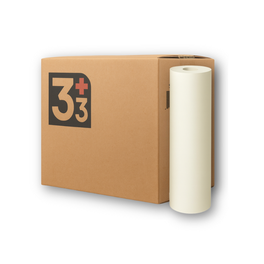 Box of 8.5" x 250 Ft Premium Smooth Paper Roll for Massage Table (8 Rolls/Box)