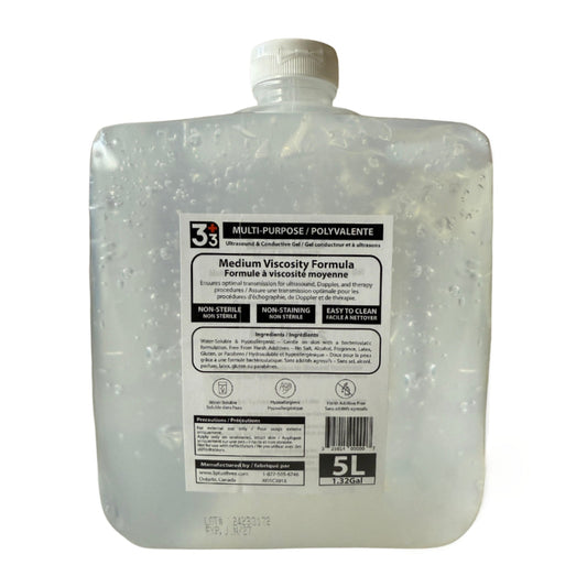 3PlusThree 5L Multi-Purpose Ultrasound Gel