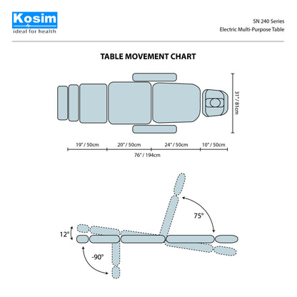 SN 240 Series Electric Multi-Purpose Table